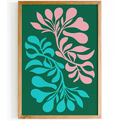Shapes Botanique Eclectic Art Print