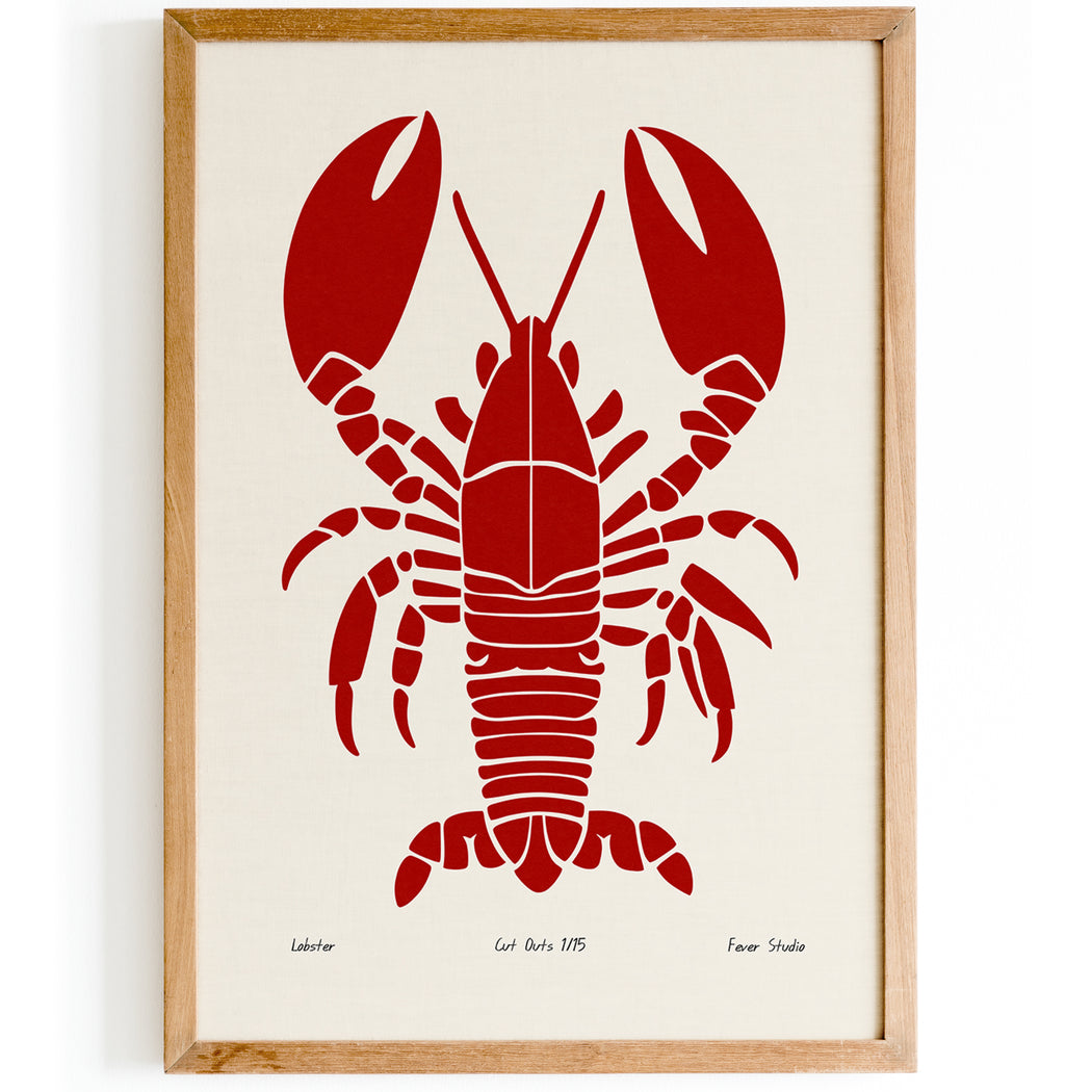 Red Lobster Poster — HypeSheriff Europe