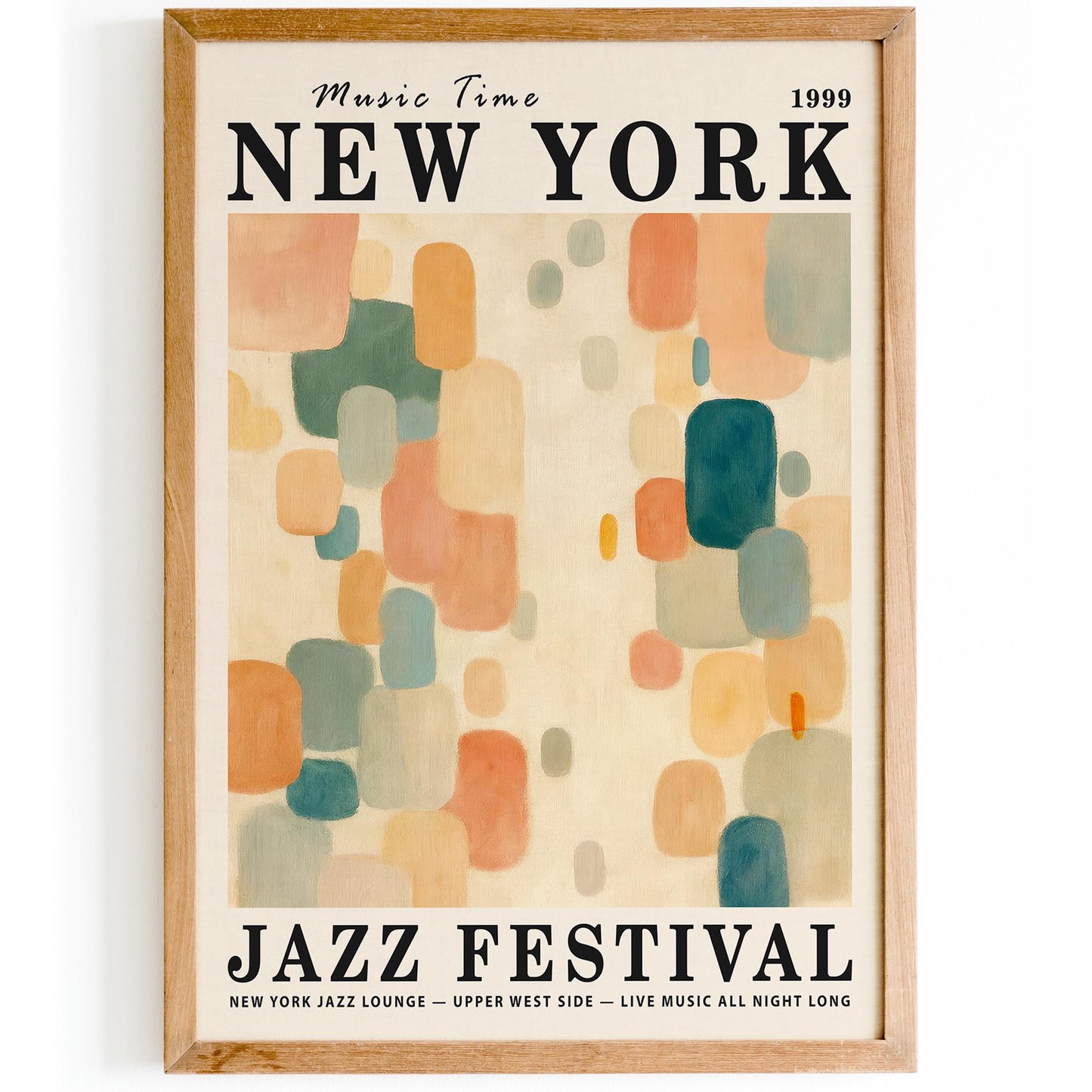 Music Time New York Jazz Festival Poster