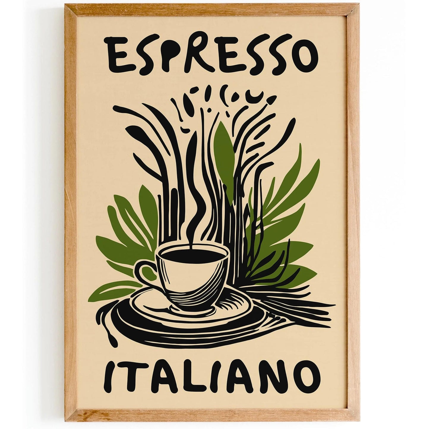 Espresso Italiano Kitchen Wall Art Print