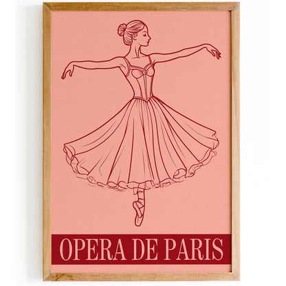 French Opera De Paris Poster