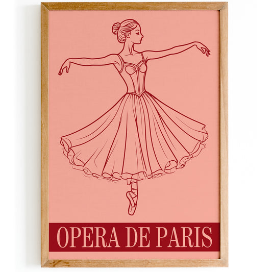 French Opera De Paris Poster