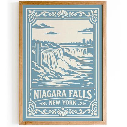 Niagara Falls Travel Poster
