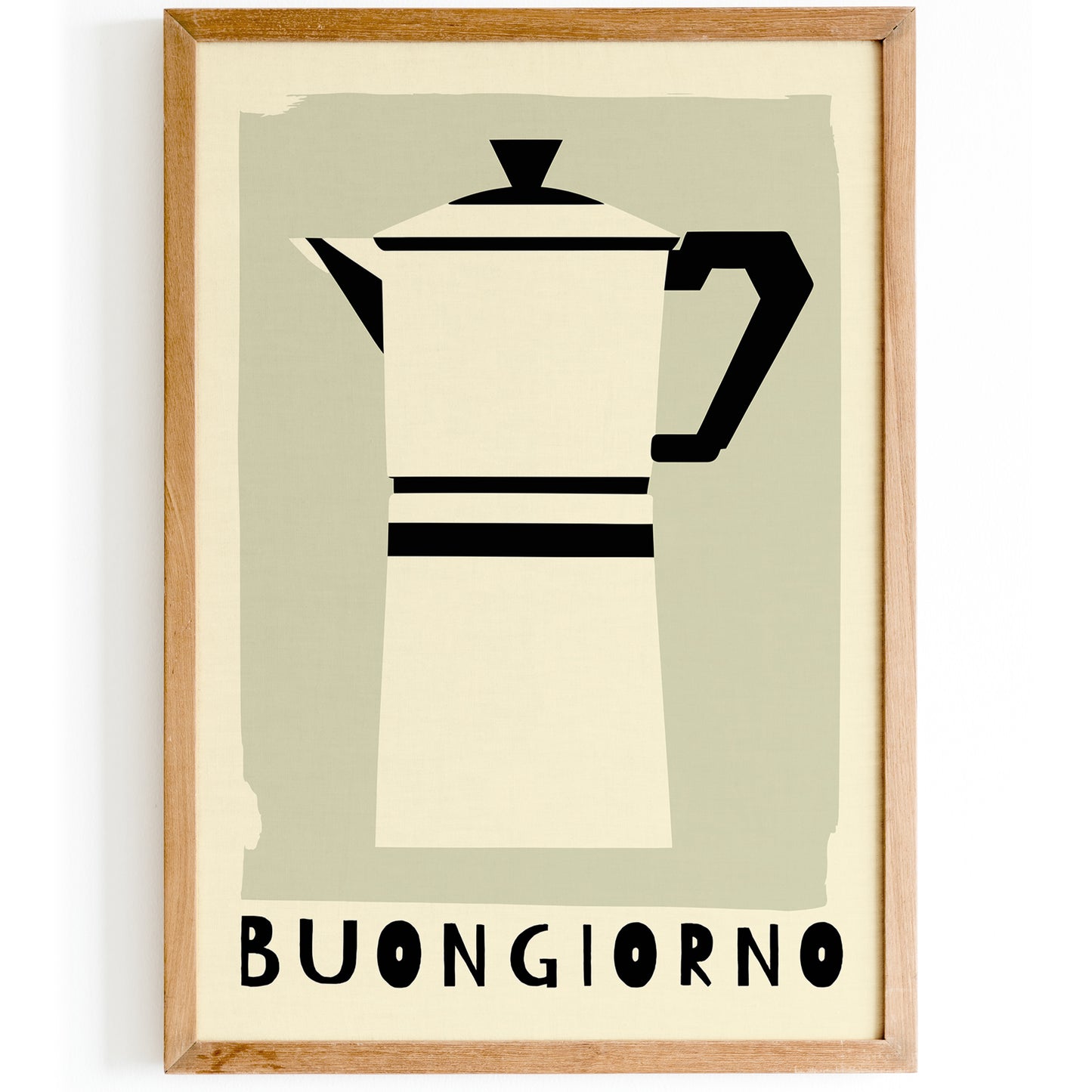 Buongiorno Coffee Minimal Poster