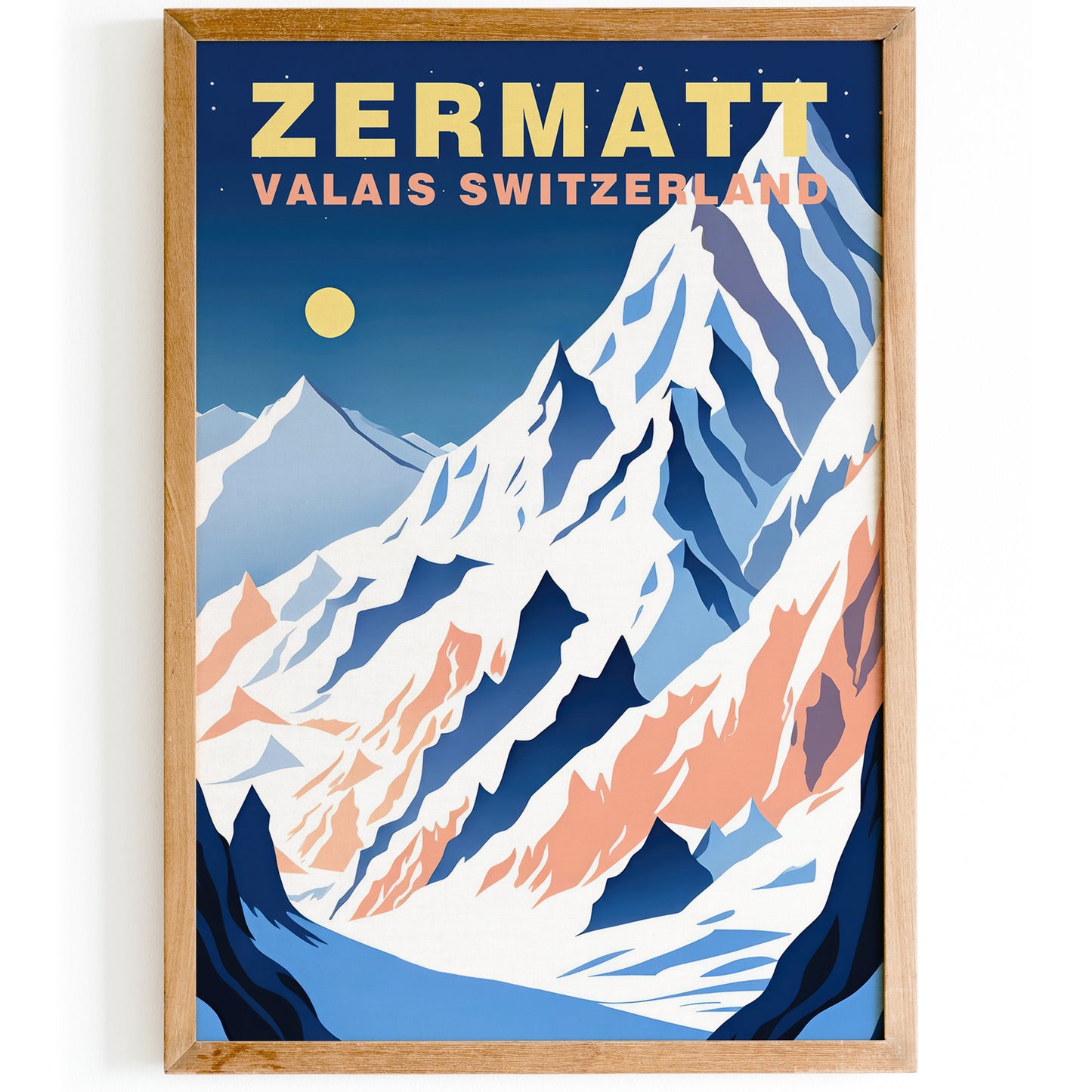 Zermatt - Swiss Travel Poster