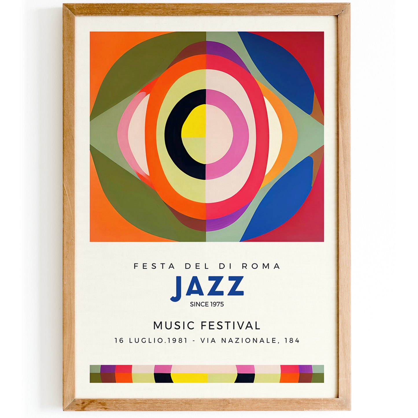 Rome Jazz Festival Poster