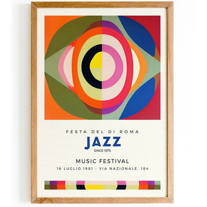 Rome Jazz Festival Poster