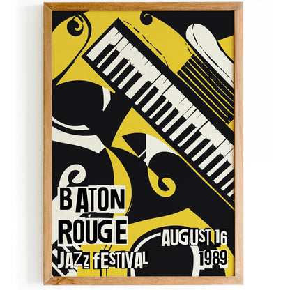 Baton Rouge Jazz Festival Poster