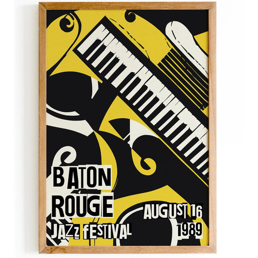Baton Rouge Jazz Festival Poster