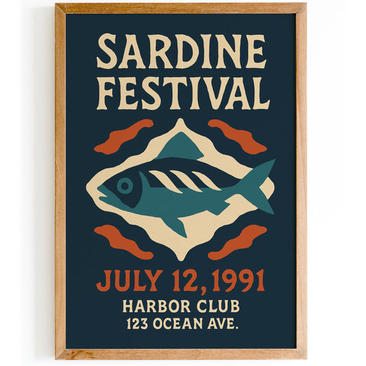 Sardine Festival Poster