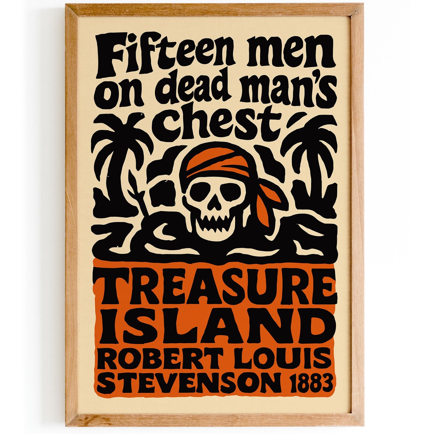 Treasure Island Vintage Poster