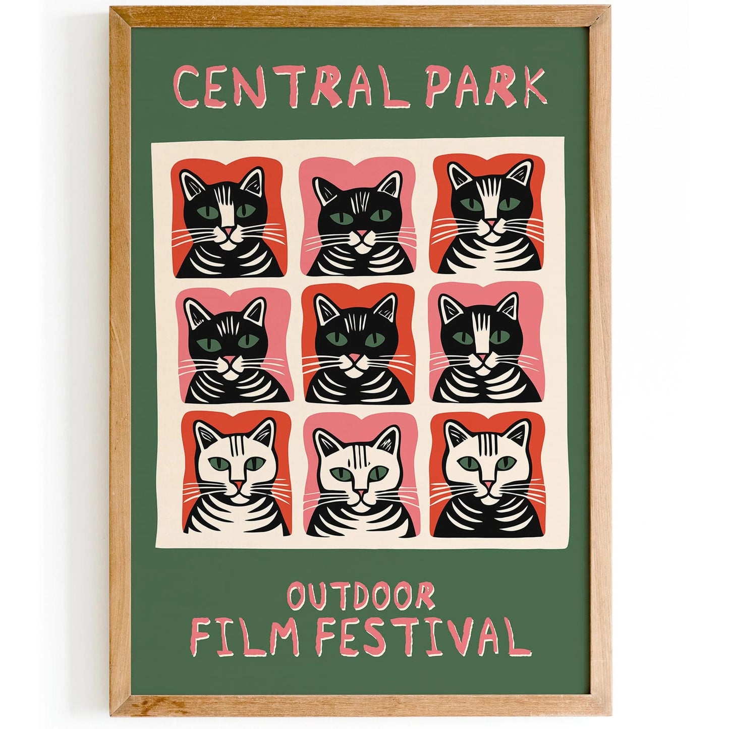 Central Park Outdoor Film Festival Poster