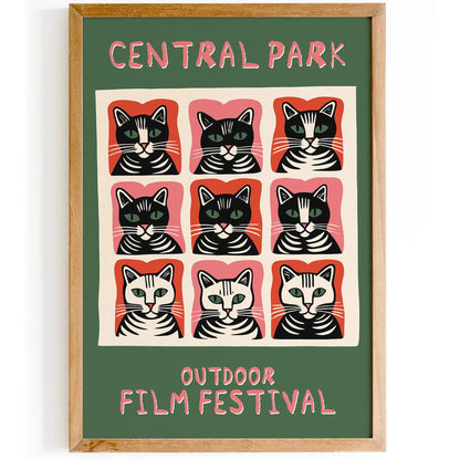 Central Park Outdoor Film Festival Poster