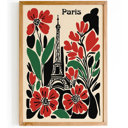 Paris Travel Poster – Spring Edition