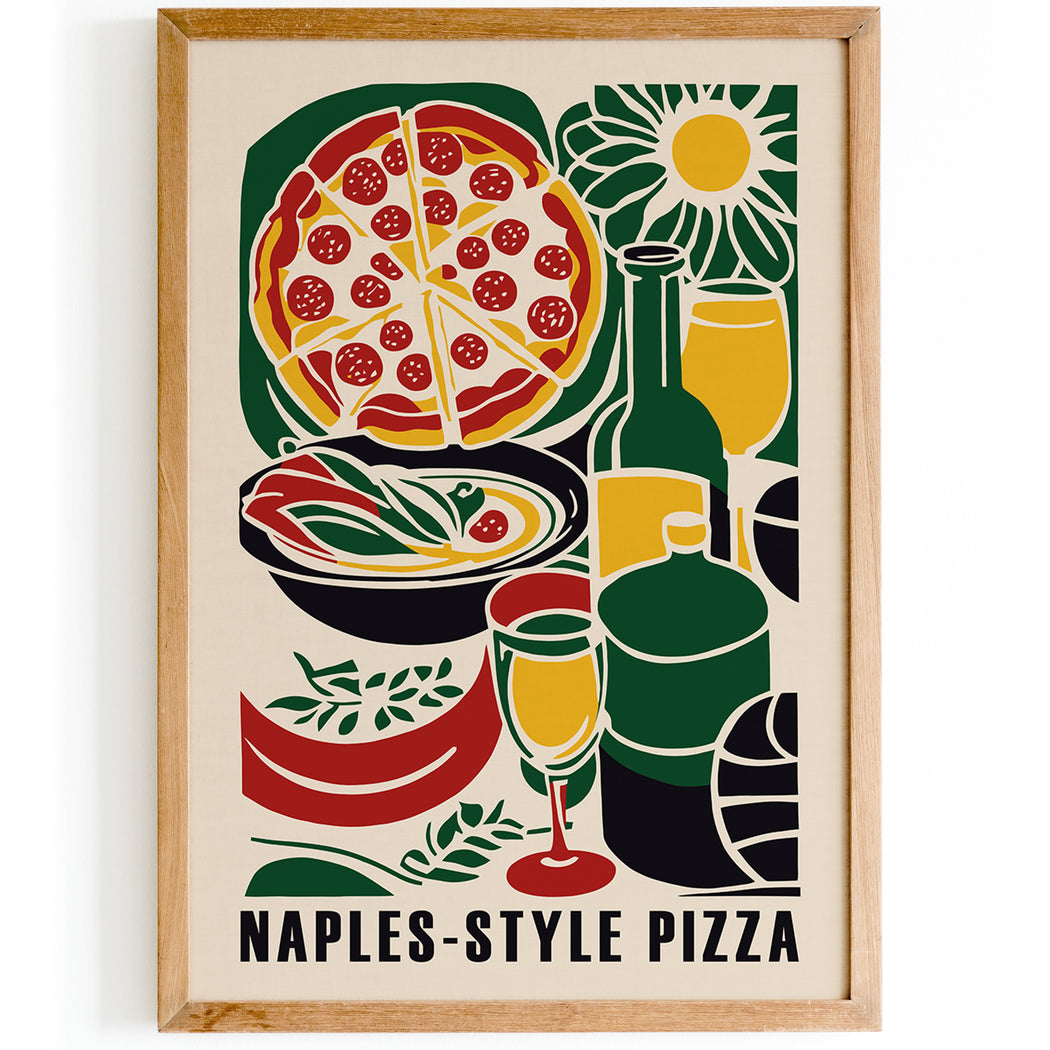 Italian Pizza Poster