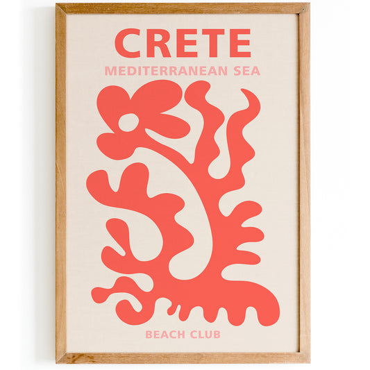 Crete Beach Club Poster