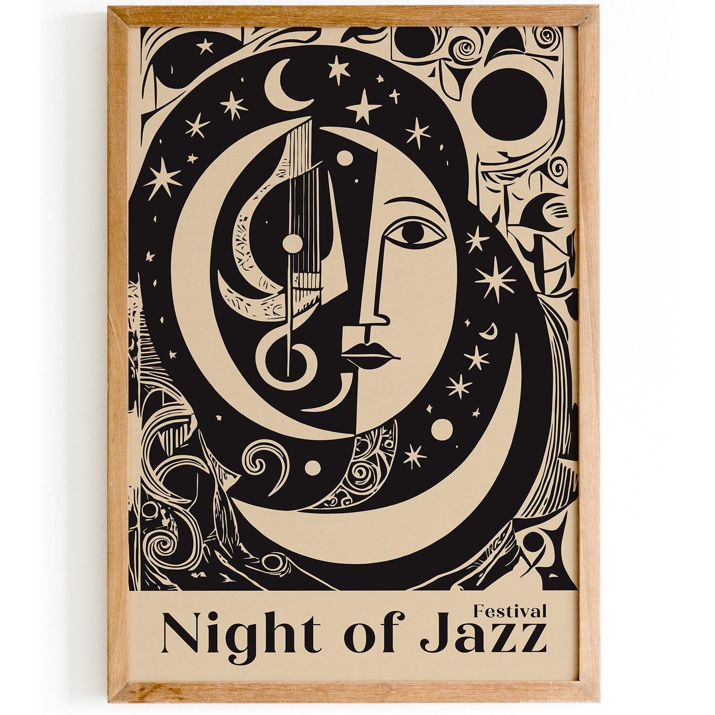 Night of Jazz Music Festival Poster