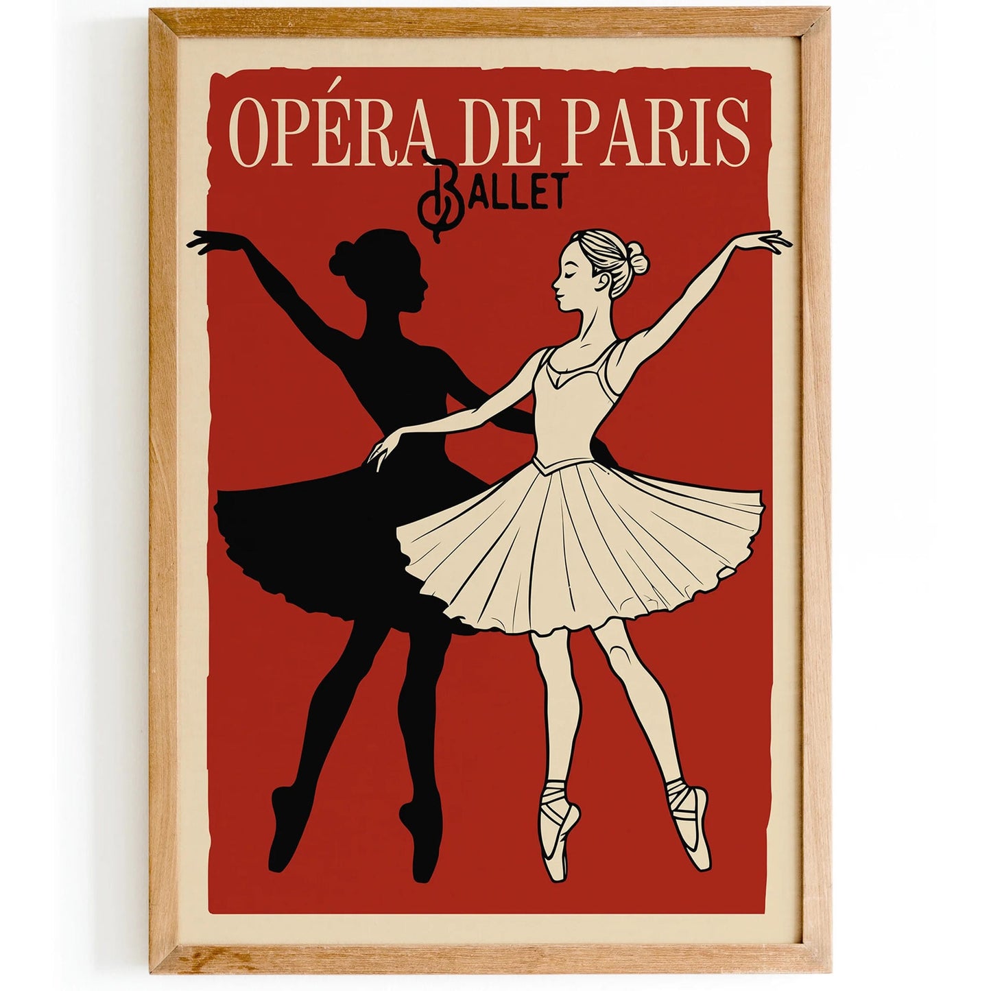 Opera de Paris Ballet Poster