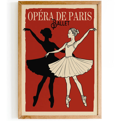 Opera de Paris Ballet Poster