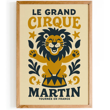 Le Grand Cirque Martin Poster