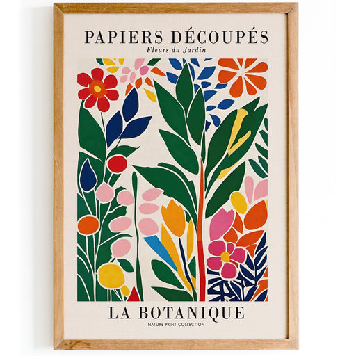 Papiers Decoupes Flowers Poster