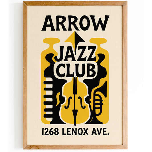 Arrow Jazz Club Poster Print