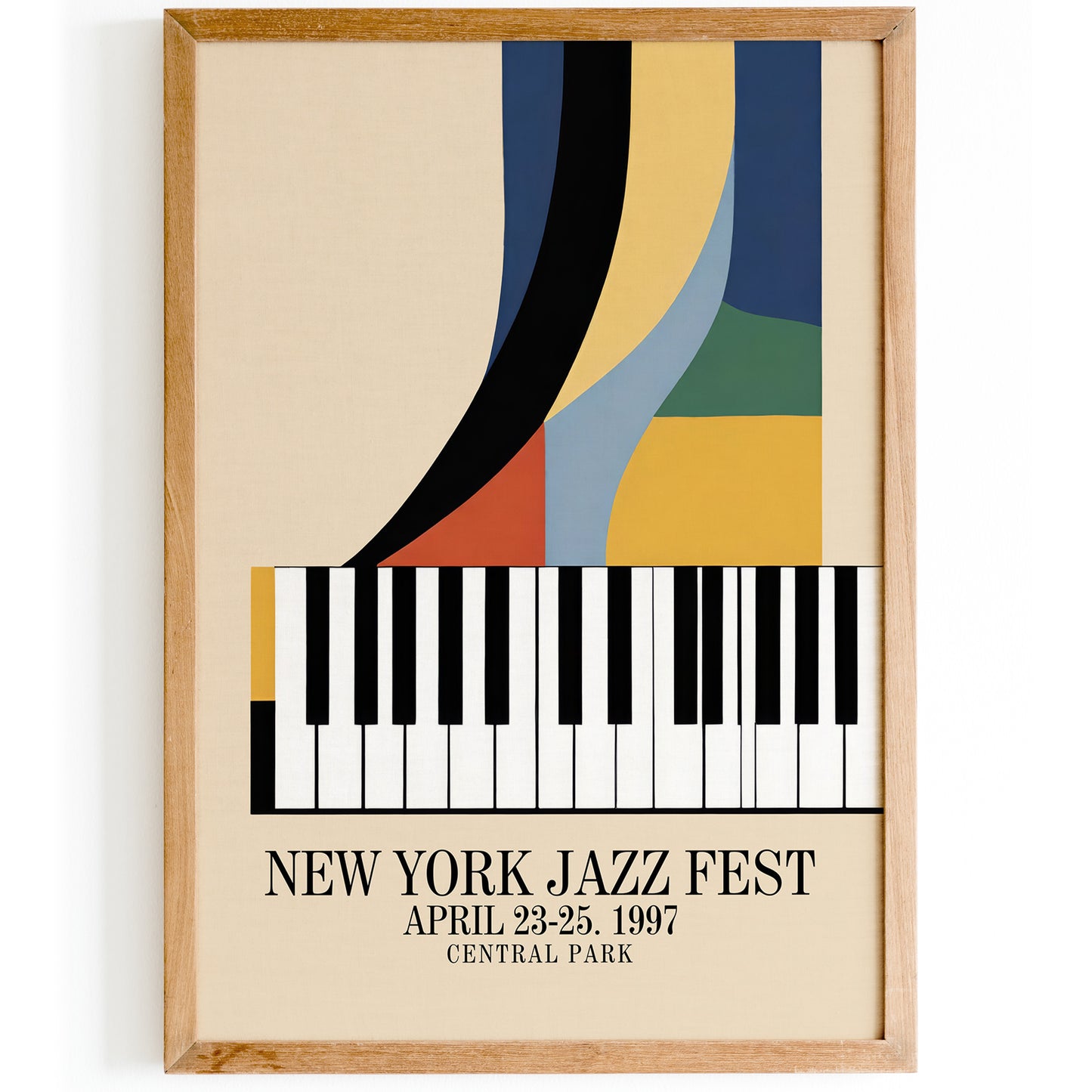 New York Jazz Fest 1997 Poster