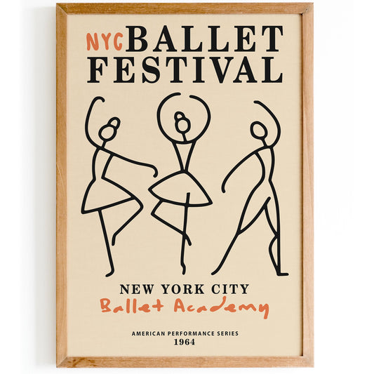 NYC Ballet Festival Poster