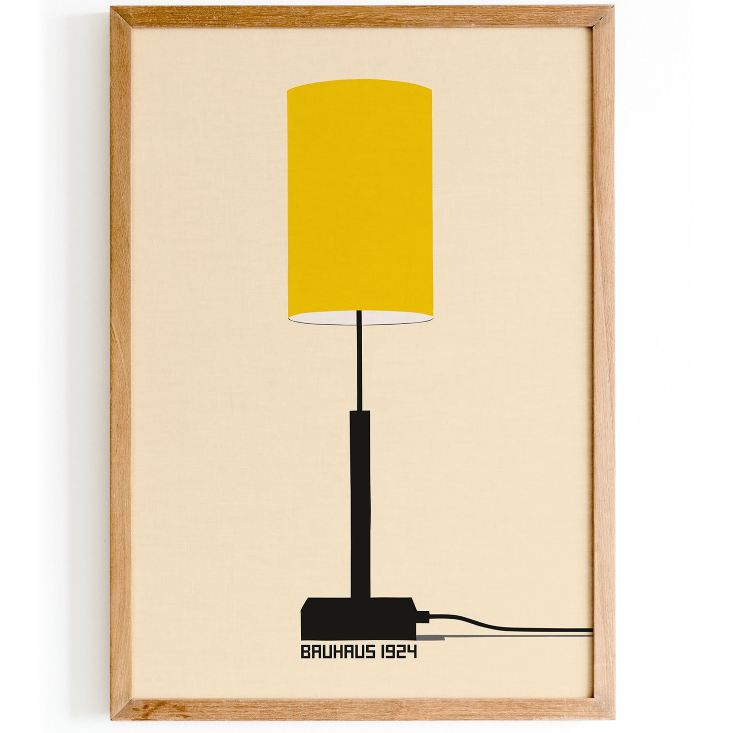 Bauhaus 1924 Lamp Poster