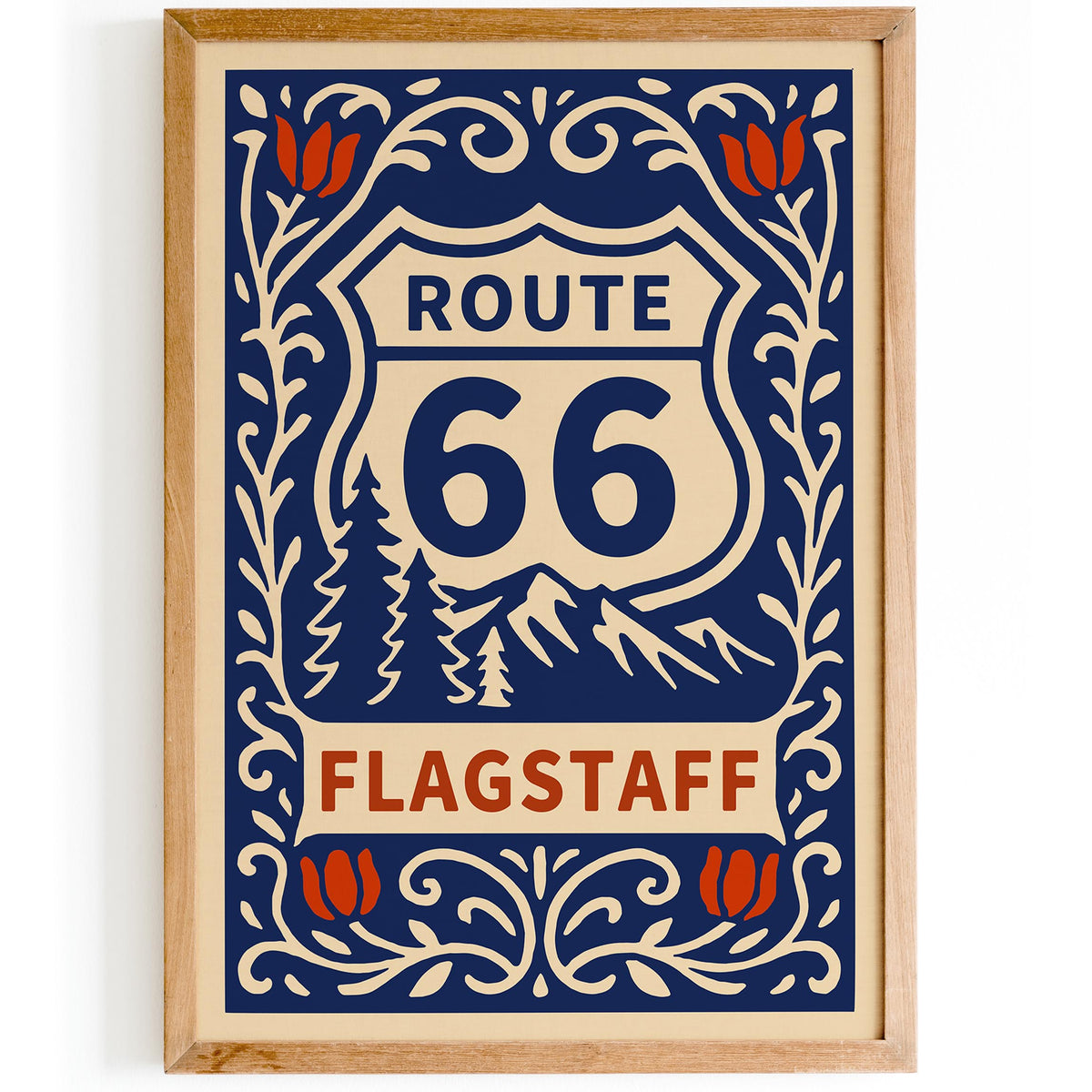 Route 66 Flagstaff Poster