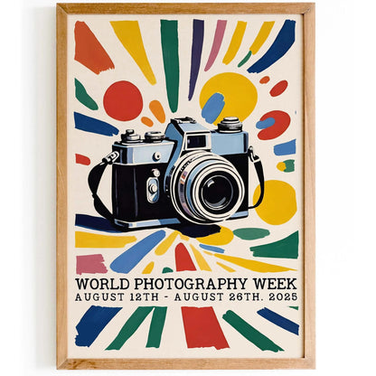 World Photography Week – Vintage Poster