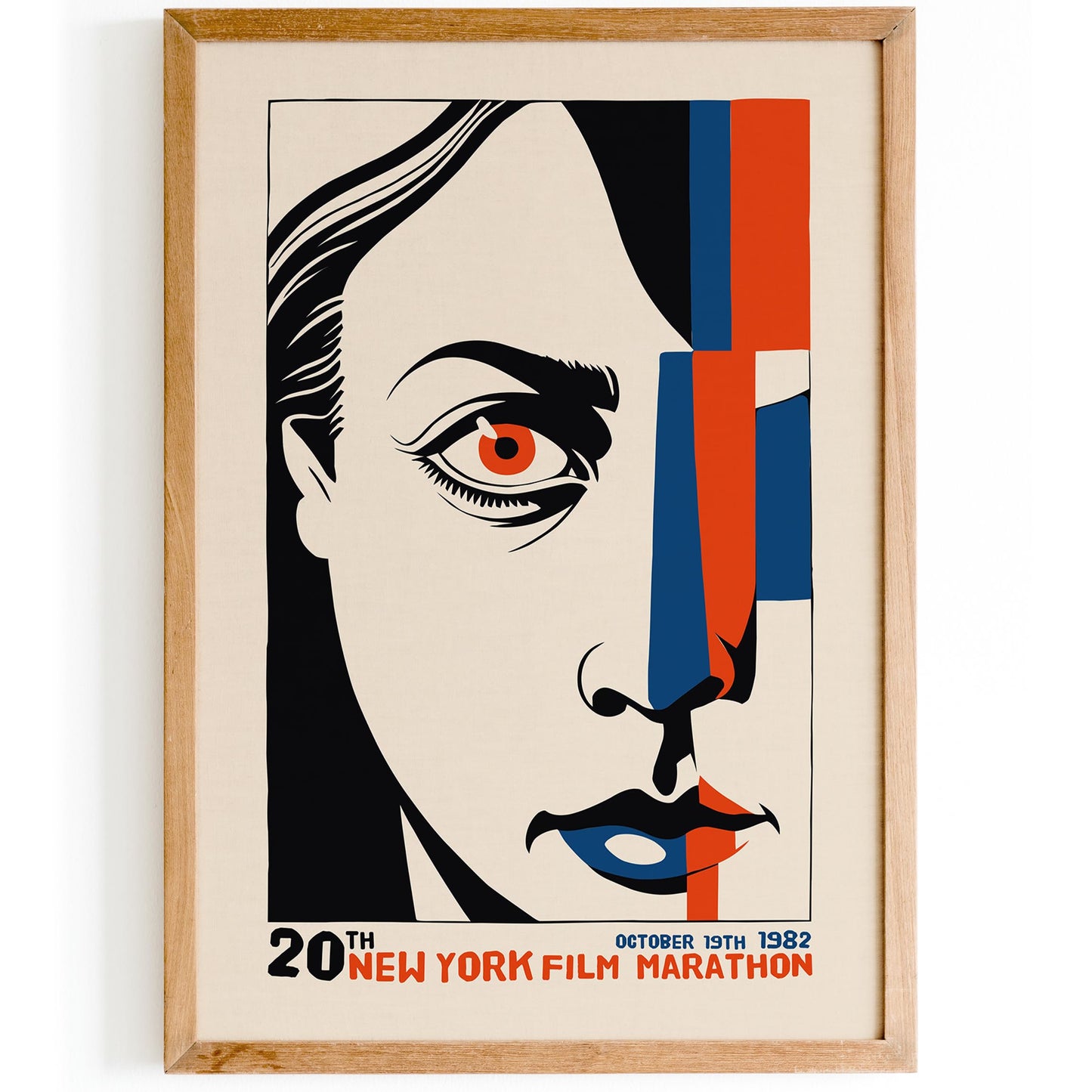 NY Film Marathon Poster Print