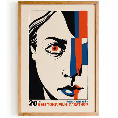 NY Film Marathon Poster Print