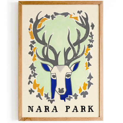 Nara Park - Japanese Deer Park Poster