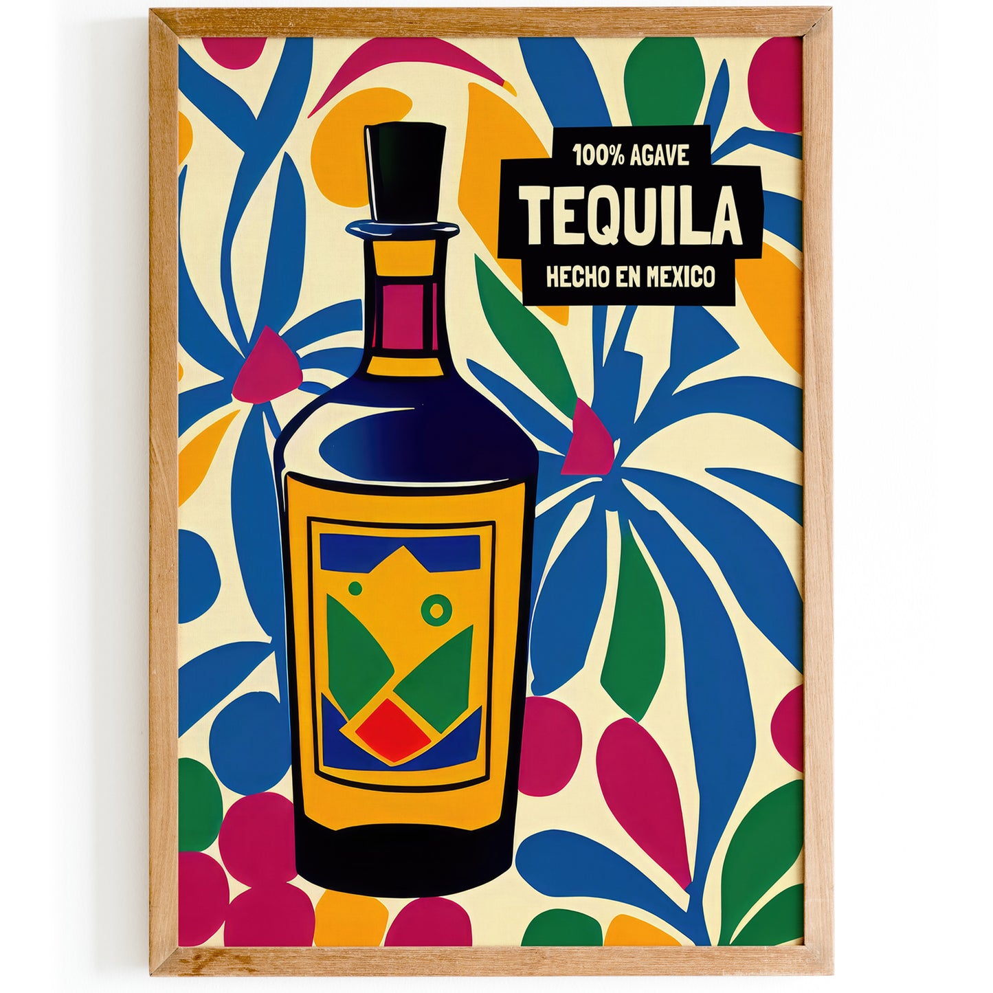 Original Tequila Retro Poster