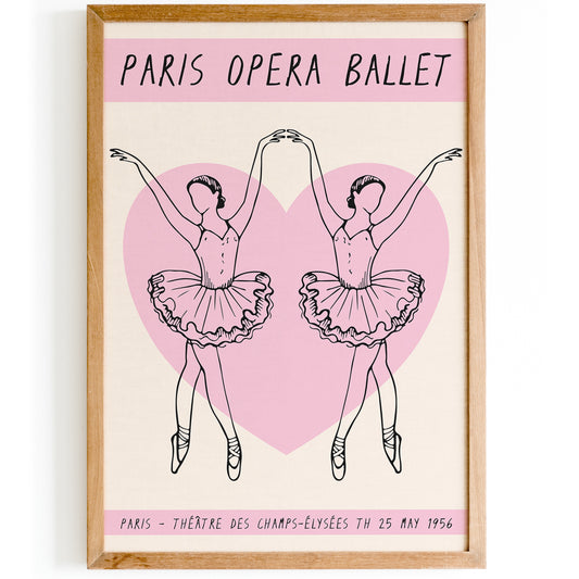 Ballet Opera in Paris Wall Art