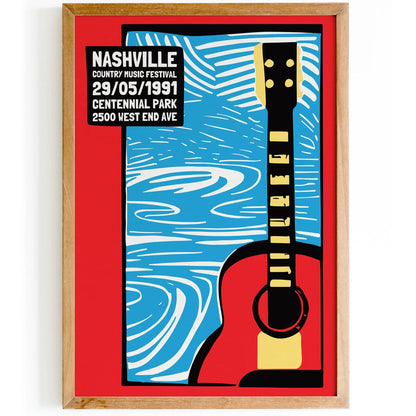 Nashville Country Music Festival Poster