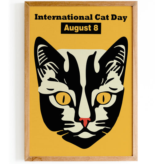 Cat Day Poster - August 8