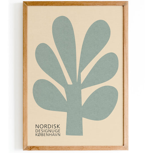 Nordic Design Week Poster Abstract Wall Art