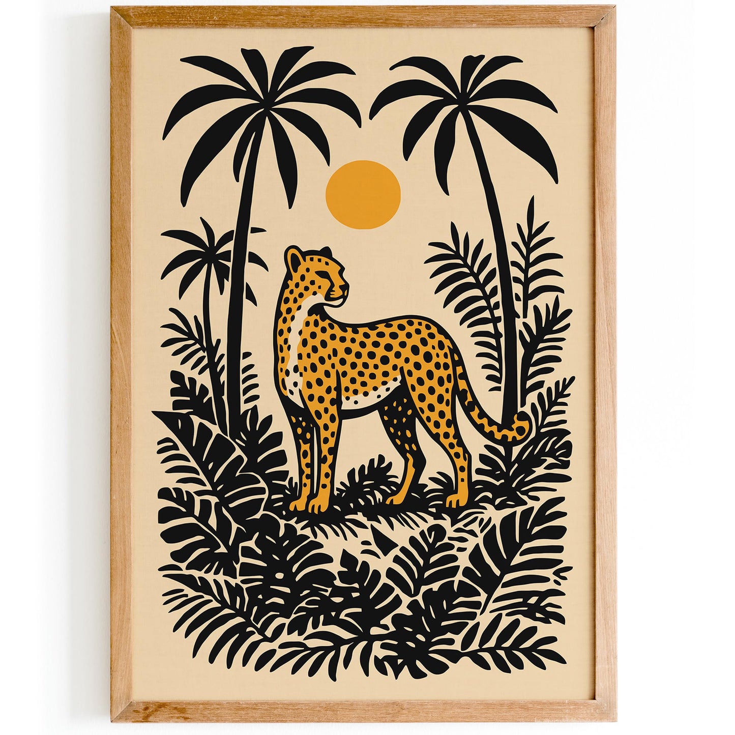 Cheetah in the Jungle Poster