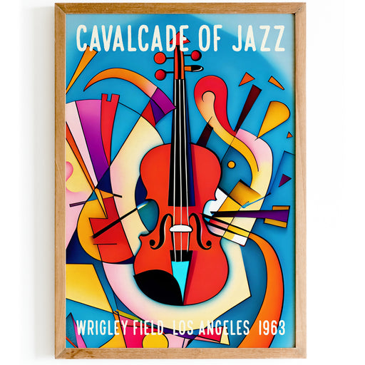 Vintage Jazz Music Poster