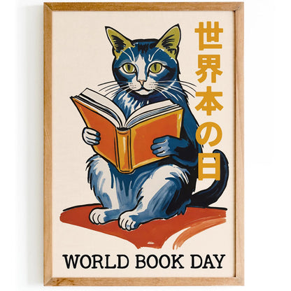 World Book Day Japanese Poster
