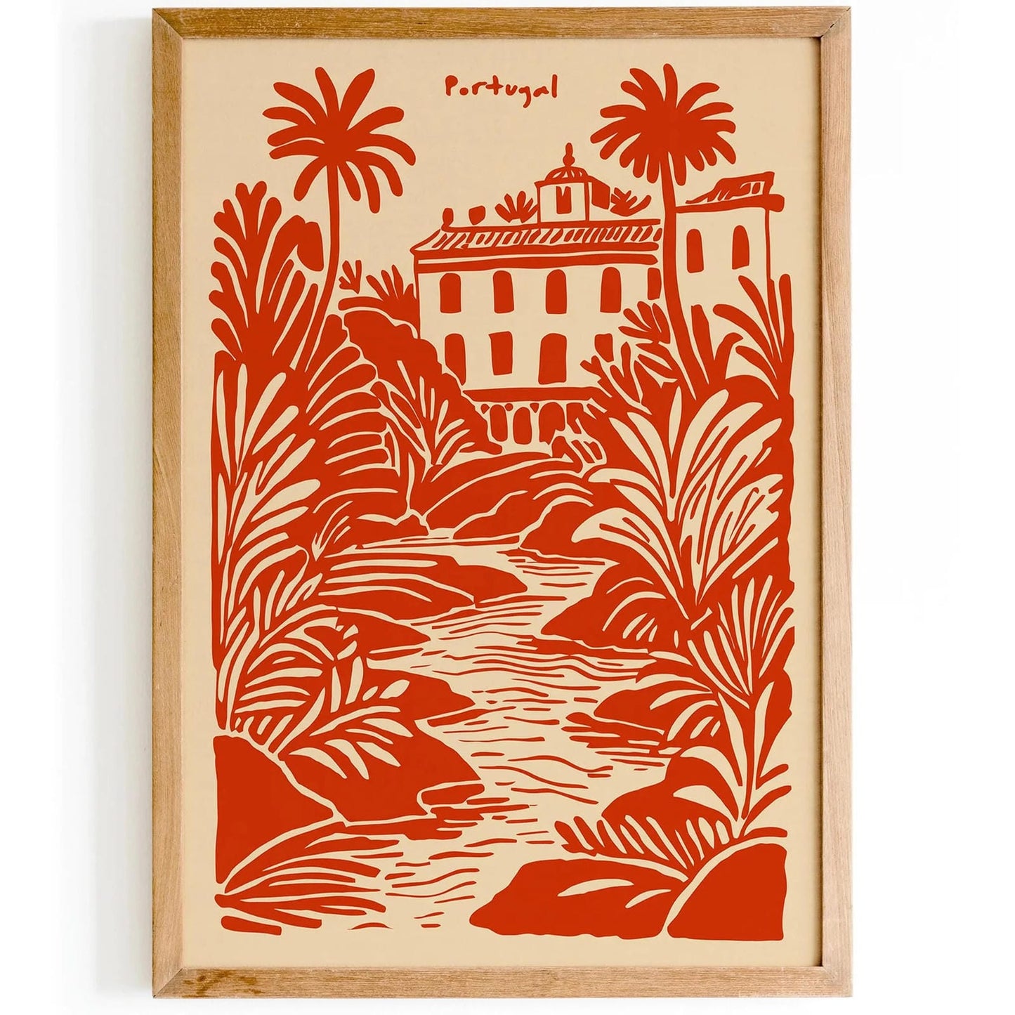 Portugal Wall Art – Scenic Print, Romantic Honeymoon Gift
