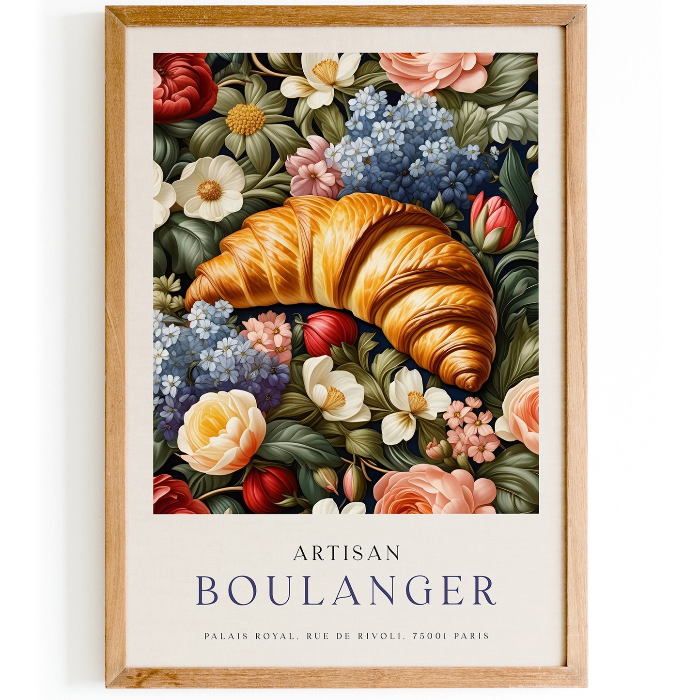 Artisan Boulanger French Art Print