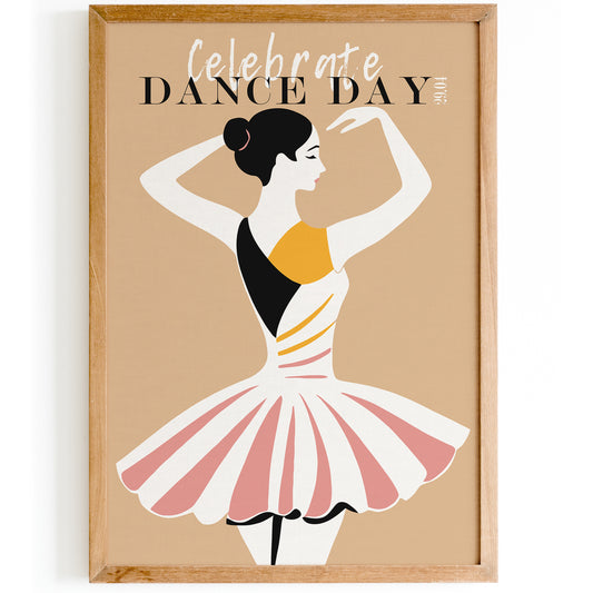 Celebrate Dance Day Music Poster