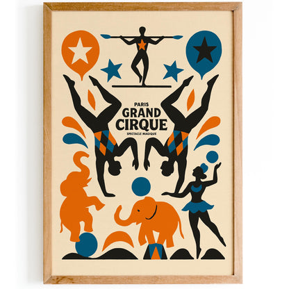 Grand Cirque Vintage Poster