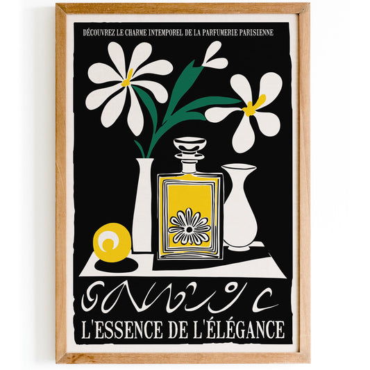 Floral Parisian Fragrance Wall Art