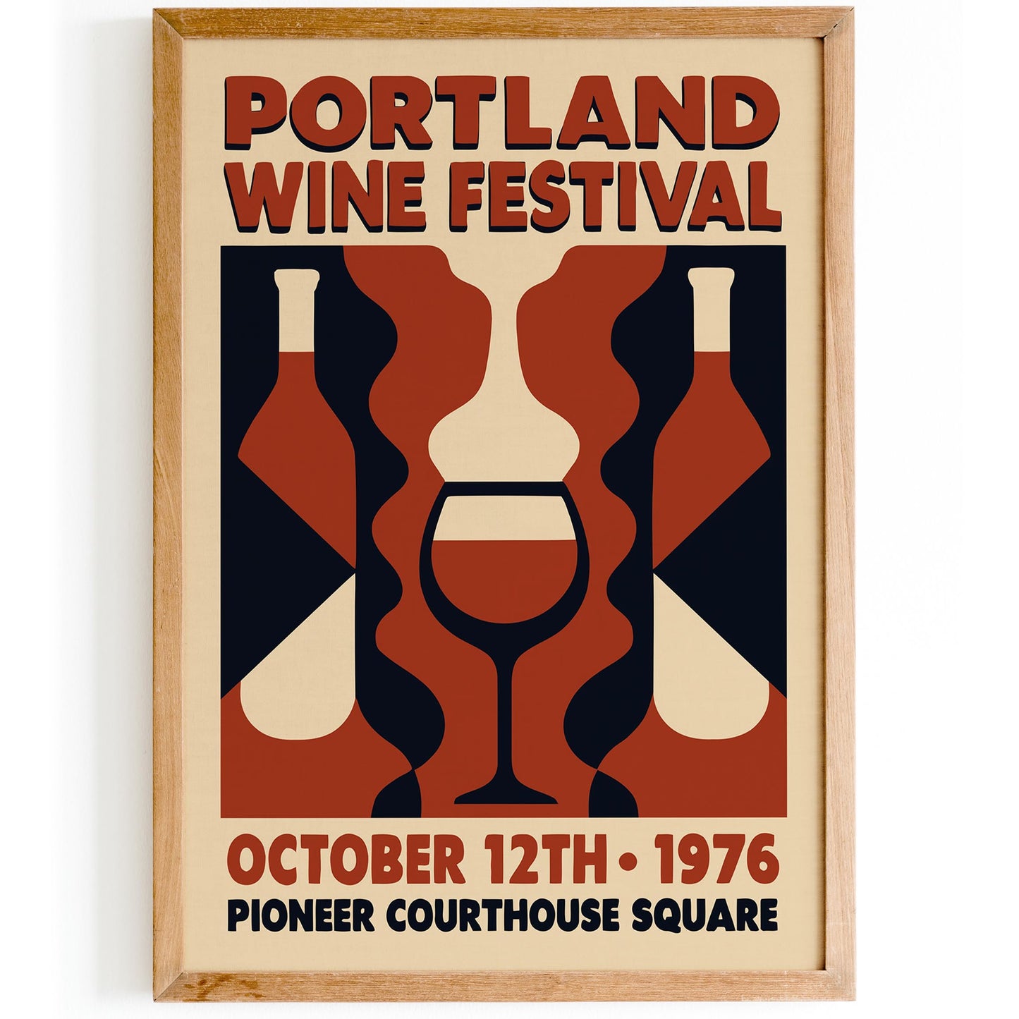 Portland Wine Festival Poster