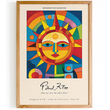 Funny Sunny Paul Klee Wall Art