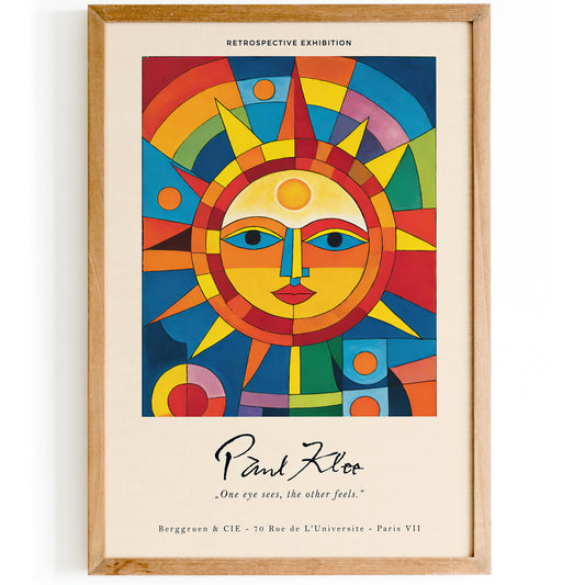 Funny Sunny Paul Klee Wall Art